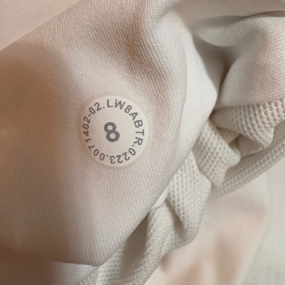 Lululemon Court Rival High Rise Skirt - White - Picture 8 of 8